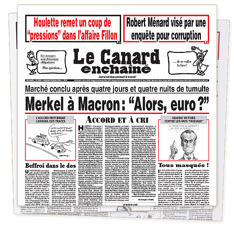 Abonnement au journal Le Canard enchaîné