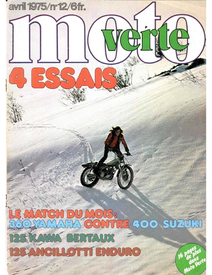 HORS SERIE MOTO VERTE N°12