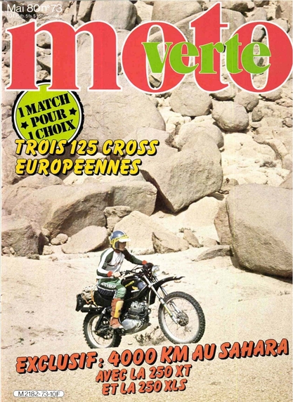 HORS SERIE MOTO VERTE N°73