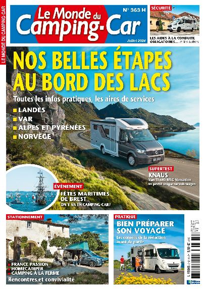 Abonnement magazine Le monde du camping-car numérique - Boutique Larivière