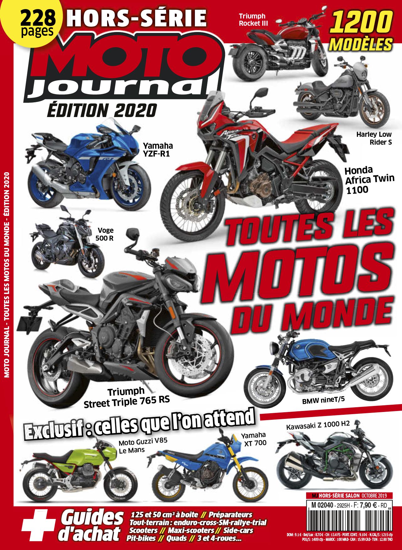 Toutes les motos 2020