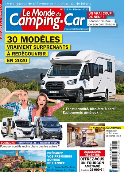 Le Monde du Camping Car n° 318