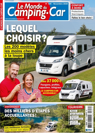 Le Monde du Camping Car n° 326